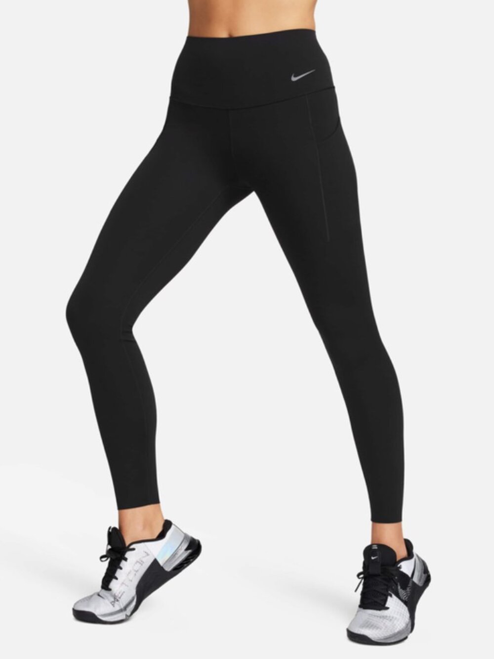 NWT Nike Universa Women's Medium-Support High-Waisted 7/8 Leggings with Pockets
